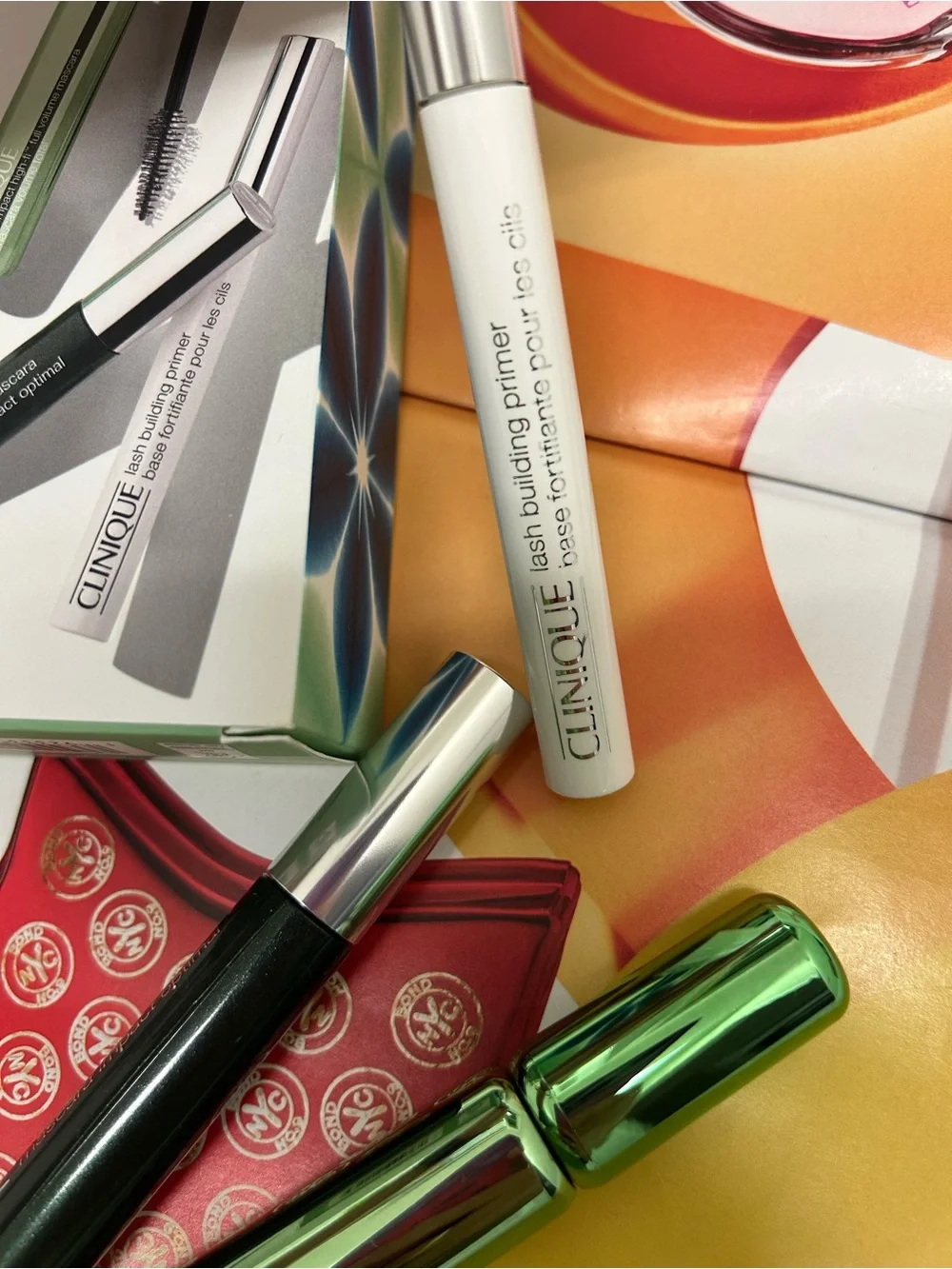 CLINIQUE HIGH IMPACT LASH LINE-UP MASCARA 3-pc SET: NEW(3 fullsize items) !